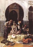 Pierre Marie Beyle La Parure de la mariee (Algerie) (mk32) oil painting